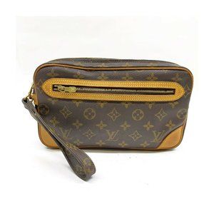 Louis Vuitton Brown Monogram Wristlet